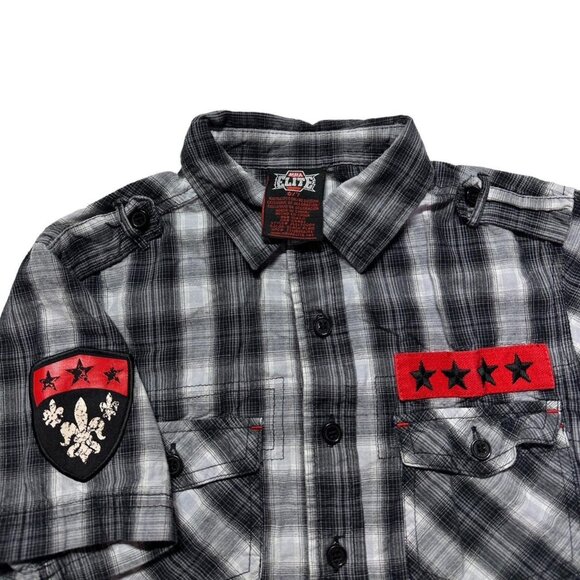 Y2K MMA Elite Button-Up Flannel - Picture 3 of 3